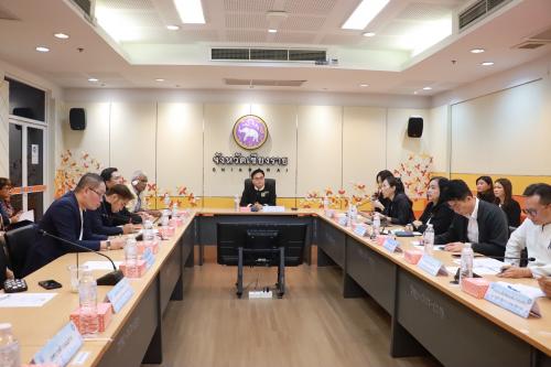 ประชุมหารือแนวทางการส่งเสริมการท่องเที่ยวของจังหวัดเชียงรา