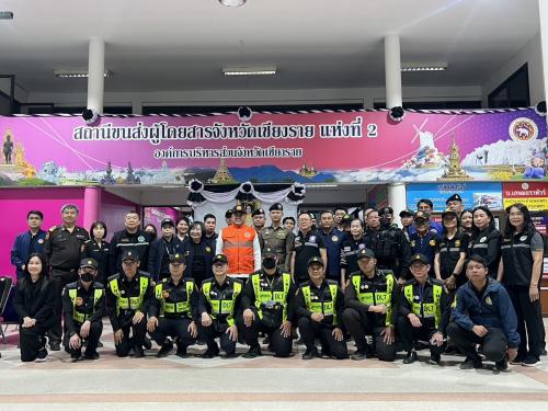 ลงพื้นที่ตรวจเยี่ยมสถานีขนส่งผู้โดยสารจังหวัดเชียงราย แห่งที่ 2